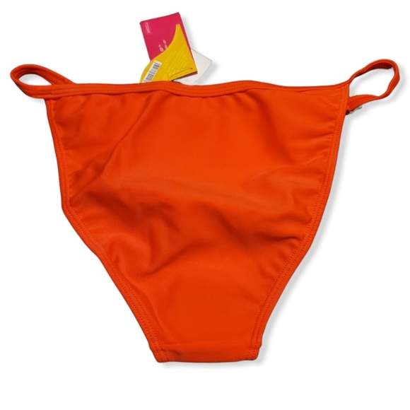 Cia Maritima NWT Orange Bikini Jeweled Bottom L - Picture 4 of 14
